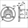 TM-końcówki do LED listwy Owal (para)