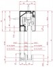 TERNO Solo Vetro tor górny 2720/AS aluminiowa srebrna 3m