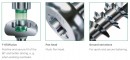 SPAX wkręt 4,5x30 główka półkulista TSX,W,4C,