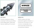 SPAX wkręt  M 4,5x45/30 główka stożkowa TXS,W,C