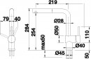 BLANCO 518406 bateria LINUS-S Vario chrom