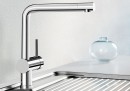 BLANCO 514019 bateria LINUS chrom