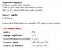 StrongLumio kabel trzyżyłowy CCT plochý 3x0,35
