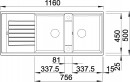 BLANCO 515602 zlewozmywak ZIA 8 S kawowy bez korka SILGRANIT PuraDur