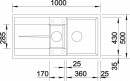 BLANCO 513230 zlewozmywak METRA 6 S antracyt bez korka SILGRANIT PuraDur