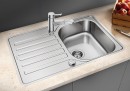 BLANCO 519059 zlewozmywak LANTOS 45 S-IF Compact stal szczotkowana z korkiem