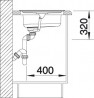 BLANCO 513310 zlewozmywak RONDOSET 3 1" stal szczotkowana bez korka automat.