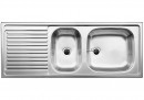 BLANCO 500847 zlewozmywak TOP EZS 11x4 stal nierdzewna  połysk bez korka