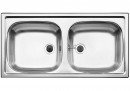 BLANCO 500372 zlewozmywak TOP EZ 8x4 stal nierdzewna naturalny połysk bez korka