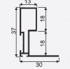 SEVROLL 03146 Optima 18 rączka 2,4 m srebrna