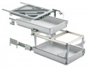 HETTICH 46739 kontener komplet 530/392 aluminium