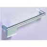 HETTICH 9105747 Uchwyt ZENGA 201/192, wygląd stali nierdz., prawy