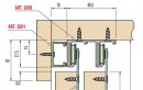 SISCO 200GF Profil górny alu 3000 mm