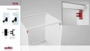 TULIP Gola I profil drzwiowy J 4,1 m, anodowane aluminium