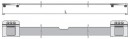 LEHMANN Drążek do zamka 515.02 (S65) 999 mm