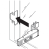 BLUM 72T550A.TL zawias nakładany 120°, Tip-On, alu, wkręt