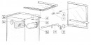 BLUM 20F3900.01 Aventos HF ramiona teleskopowe - 760-1040mm
