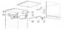BLUM 20F3500.01 zestaw ramion teles. HF 560-710mm