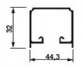 SEVROLL 50245 Ursus tor górny 3m surowy