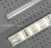 StrongLumio listwa maskująca do LED profili zaoblona wciskana transpar. 2000mm