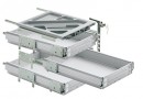 HETTICH 41064 kontener komplet 530/392 mm aluminium