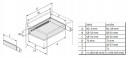 HETTICH 9127881/50017 MULTITECH 86/400, biały
