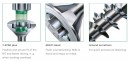 SPAX wkręt  4x80/37 główka półkulista  TXS, W, 4C MH częściowy gwint