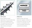SPAX wkręt  8x320/80 główka półkulista  TXS,W,4C MH, częściowy gwint