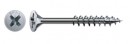 SPAX wkręt  5x60/37 główka półkulista  PZ, W, 4C MH, częściowy gwint