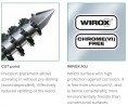 SPAX wkręt 3,5x45 główka stożkowa TXS,W,4C MH