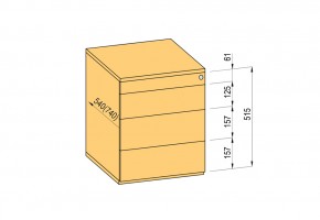 K-BBP kontener TipAer komplet 540 mm typ 2/wer. 9