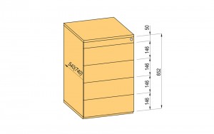 K-BBP kontener TipAer komplet 540 mm typ 9/wer. 11