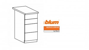 K-BLUM Servodrive komplet 1/4/1170 mm