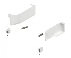 BLUM 23K8000 Aventos HK Top zaślepki do S-D, biała
