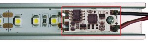 StrongLumio LED wyłącznik / ściemniacz do listwy 12/24V