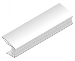 SEVROLL 03446 Libra rączka 18 mm 2,70 m srebrna