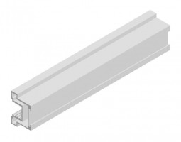 SEVROLL 03433 Polo rączka 10mm 2,70m srebrna