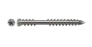 SPAX wkręt  5x80 cylindryczny  TXS, A2, C, srebrny
