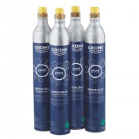 GROHE 40422000 Akcesoria Niebieska butelka do nasycania dwutlenkiem węgla 425 g
