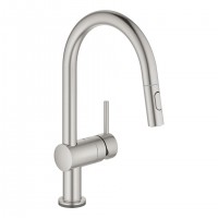 GROHE 31358DC2 páková baterie MINTA C Touch SuperSteel