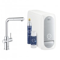 GROHE Zestaw startowy Blue Home z wylotem w kształcie litery L 31539000 chrom