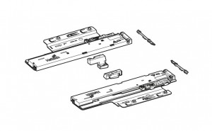 HETTICH 9257895 Quadro You mechanizm P2Os 270-600mm/8-20kg