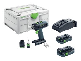 FESTOOL 576446 Akumulatorowa wiertarko-wkrętarka T 18+3 HPC 4,0 I-Plus