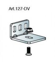 K-TERNO Classic zestaw okuć do drzwi przesuwnych 40kg, 2x tłum., 2500 mm,6xklips