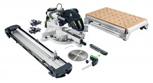 FESTOOL 576663 Ukośnica przesuwna KS 120 REB-Set-MFT KAPEX