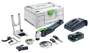 FESTOOL 576593 Akumulatorowe urządzenie wielofunkcyjne OSC 18 HPC 4,0 EI-Set VEC