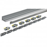 K-HETTICH TopLine XL nowy zestaw profili prowadzących 5300 mm + mocowania