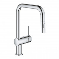 GROHE 32322002 Baterie Minta U-výpusť vytahovací sprcha chrom