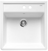BLANCO 514501 zlewozmywak PANOR 60 jedwabiście  biały bez korka ceramika