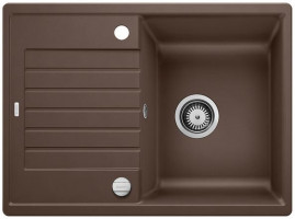 BLANCO 524720 Dřez Zia 45 S Compact s excentrem Silgranit PuraDur kávová